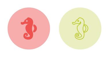 Seahorse Vector Icon