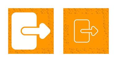Exit Vector Icon
