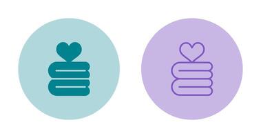 Love blanket Vector Icon