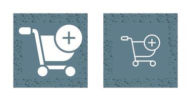 Shoping Cart Add Vector Icon