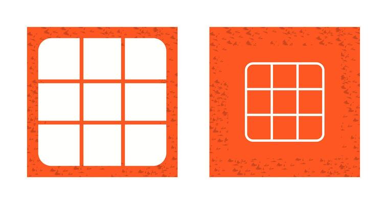 Rubik's cube Vector Icon