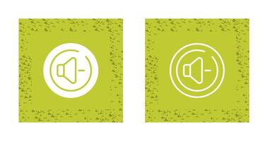 Volume Down Circle Vector Icon