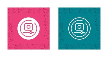 Video Record Circle Vector Icon