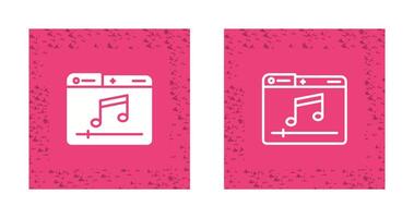 Music Player Vector Icon