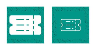 Ticket Vector Icon