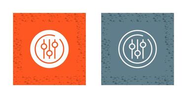 Audio Equalizer Circle Vector Icon
