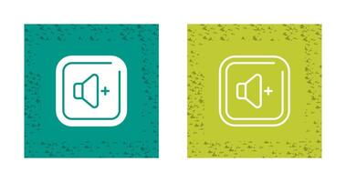 Volume Up Square Vector Icon