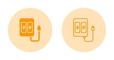Backup phone charger Vector Icon