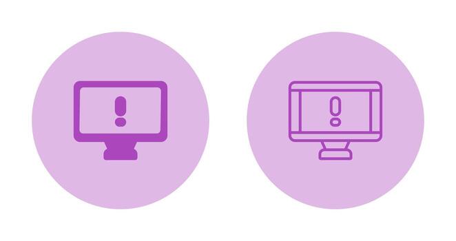 Computer Vector Icon