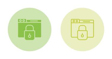 icono de vector de ssl