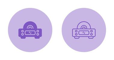 Cd Player Vector Icon