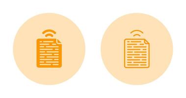 Document Vector Icon
