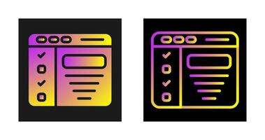 Design Brief Vector Icon