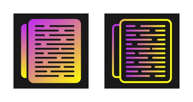 Document Vector Icon