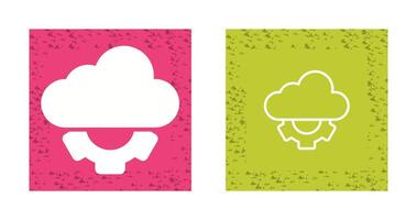 Cloud API Vector Icon