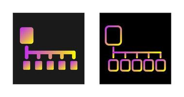 Card Sorting Vector Icon