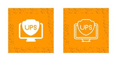 UPS vector icono