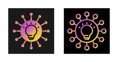 Mind Map Vector Icon