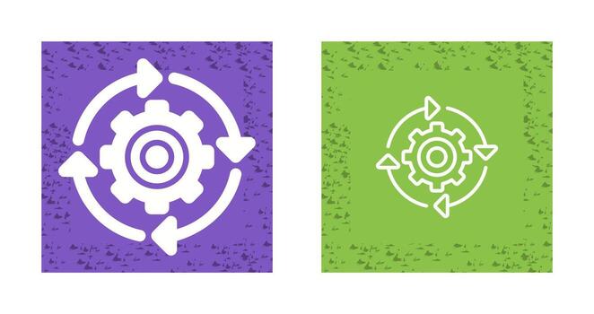 continuo integración vector icono