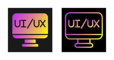 ux ui vector icono