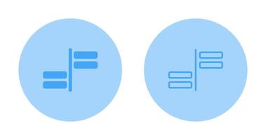 Horizontal Alignment Vector Icon