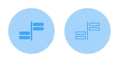 Horizontal Alignment Vector Icon