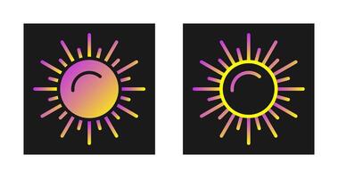 Sun Vector Icon