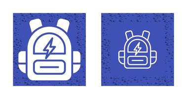 Smart Backpack Vector Icon