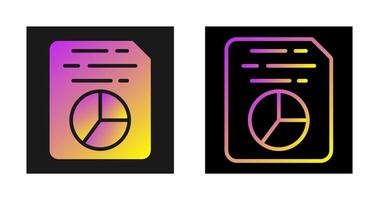 Document Insert Diagram Vector Icon
