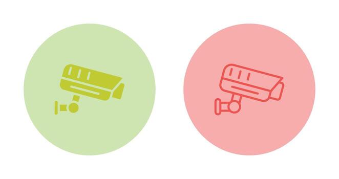 Security Camera Vector Icon