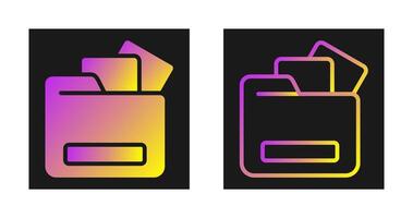 Document Storage Vector Icon