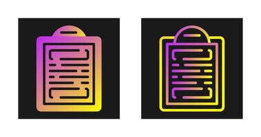 Clipboard Vector Icon