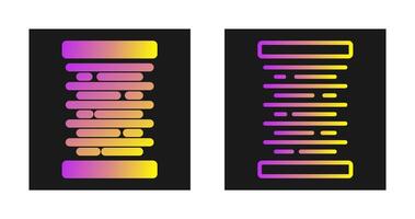 Center Alignment Vector Icon