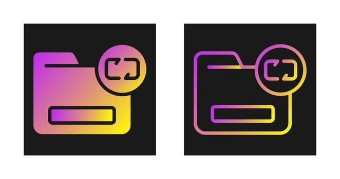 Document Backup Vector Icon