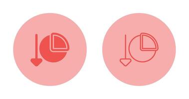 Chart Decreasing Vector Icon