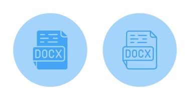 icono de vector docx