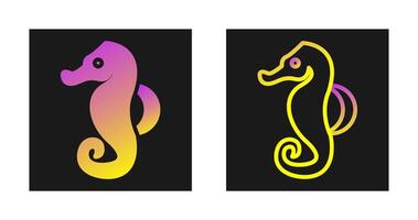 Seahorse Vector Icon