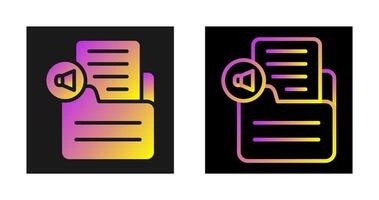 Document Insert Audio Vector Icon