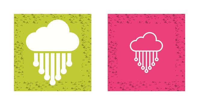 Cloud Integration Vector Icon