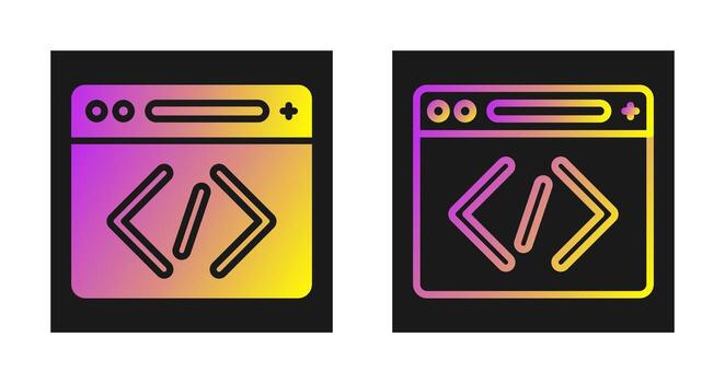 Coding Vector Icon