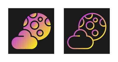 Moon Vector Icon