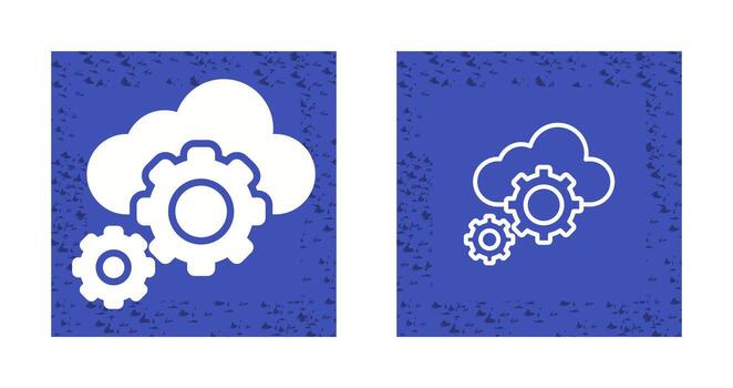 Cloud Orchestration Vector Icon