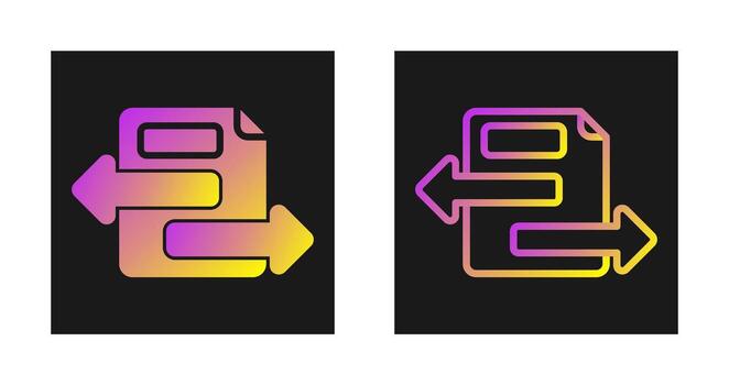 icono de vector de documento