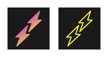 Lightning Vector Icon