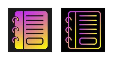 Notepad Vector Icon