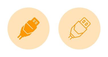 Usb Cable Vector Icon