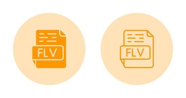 FLV Vector Icon