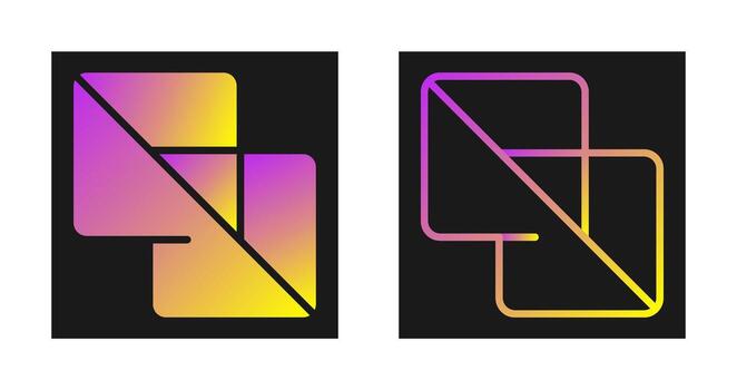 Flatten Vector Icon