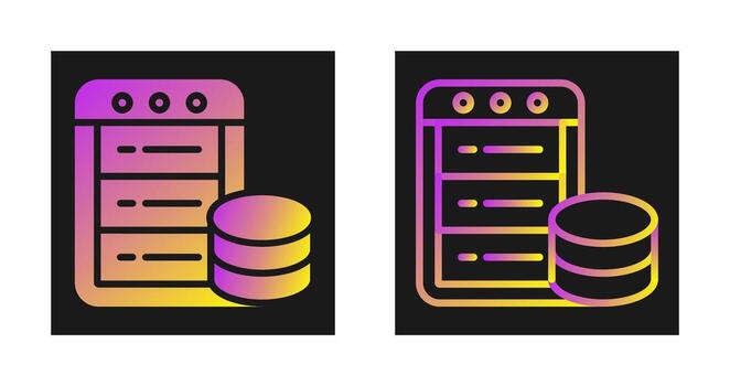 Database Vector Icon