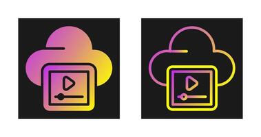 Video Hosting Vector Icon